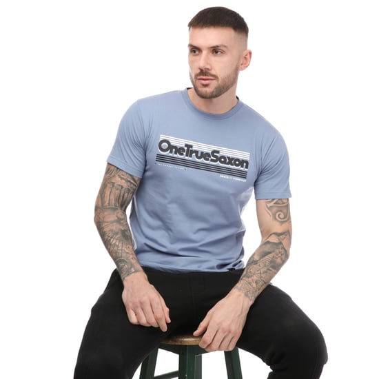 Men's One True Saxon Forever T-Shirt in Blue
