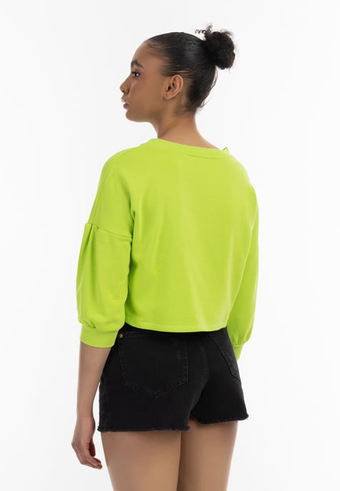 Mymo Sweatshirt Dames kalk - Image 4