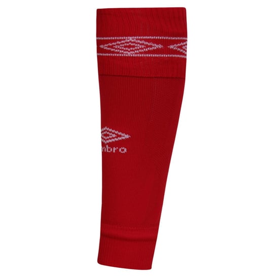 Umbro Mens Diamond Leg Sleeves (Vermillion/White)