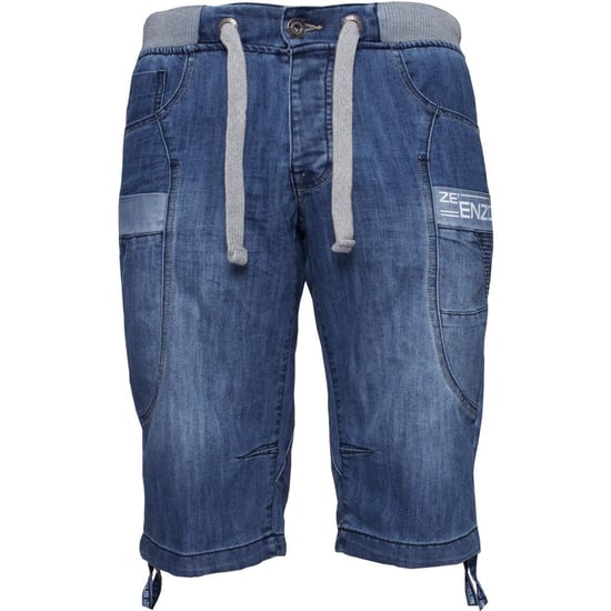 Mens Elasticated Denim Shorts| Enzo Designer Menswear - Image 5