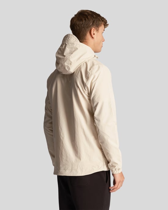 Mens Zip Through Hooded Jacket in Cove - Image 3