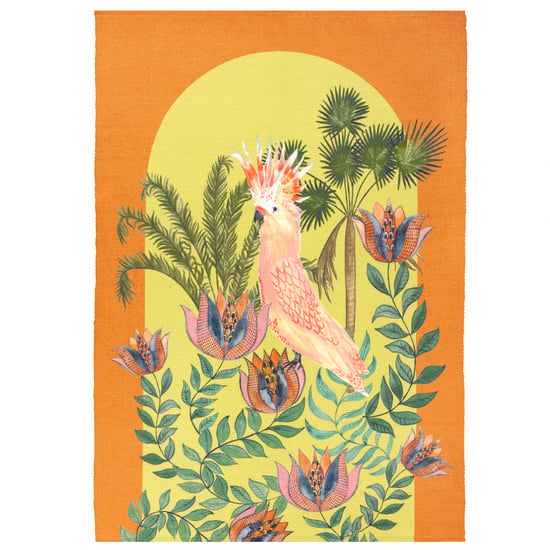Wylder Cockatoo Outdoor/Indoor Washable Rug - Image 1