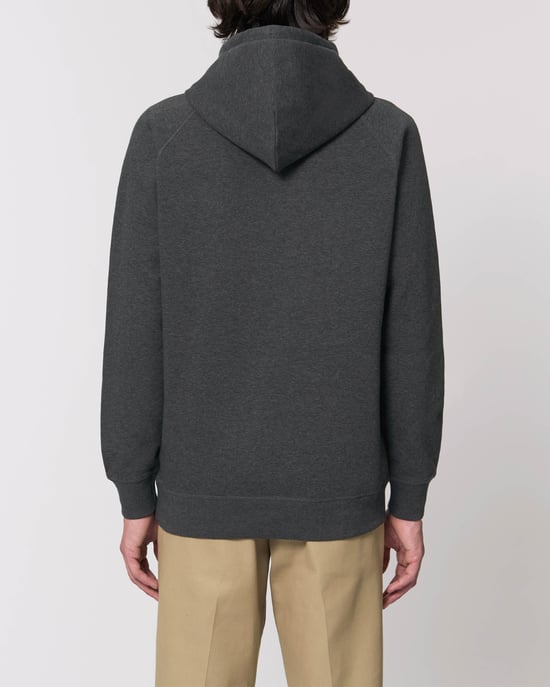 Zazen Unisex Side Pocket Hoodie in Grey