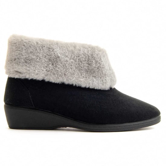 MONTEVITA WEDGE ANKLE BOOT CONFORTDAY8 IN BLACK