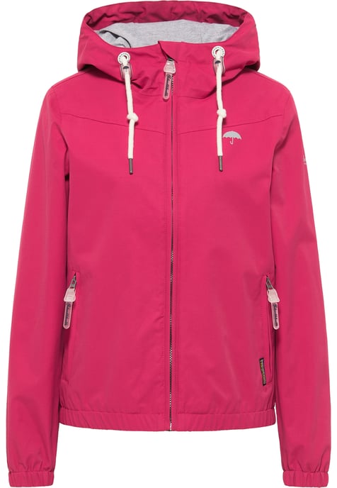 Schmuddelwedda Regenjas Dames rood roze - Image 1