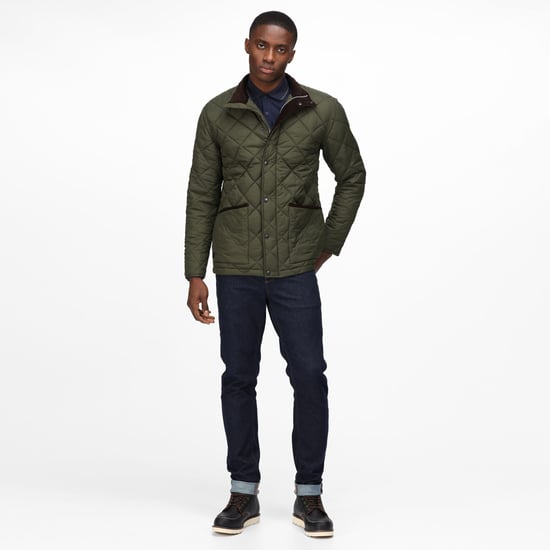 Regatta Mens Londyn Quilted Insulated Jacket (Dark Khaki)
