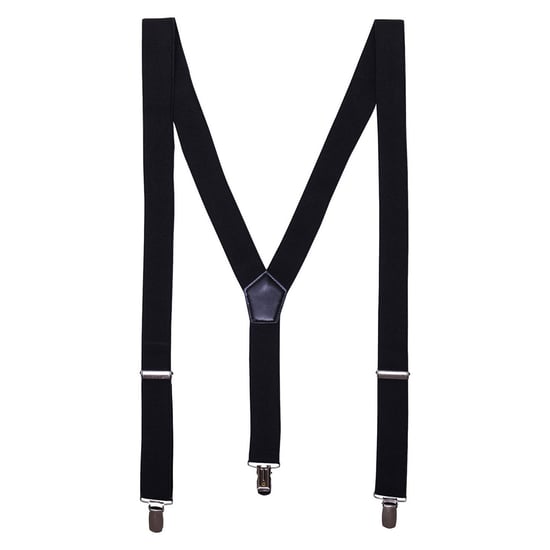 Premier Clip-On Trouser Braces (Black) - Image 1