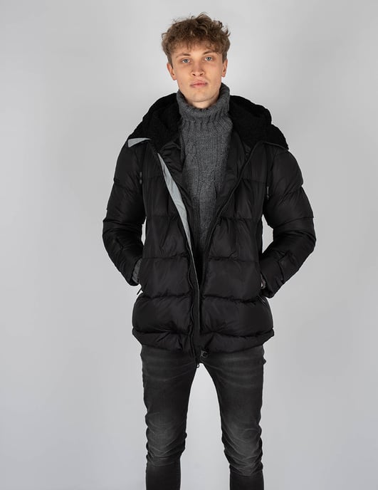 Xagon Man Jacket Samir Men's Black - Image 3