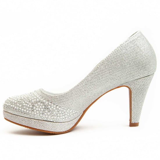 Montevita Heel Shoe Unne67 In Silver - Image 5