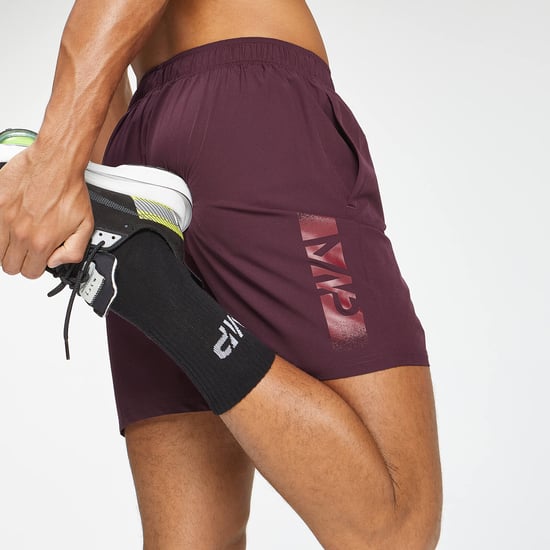 MP Men's Graffiti Graphic Training Shorts - Port