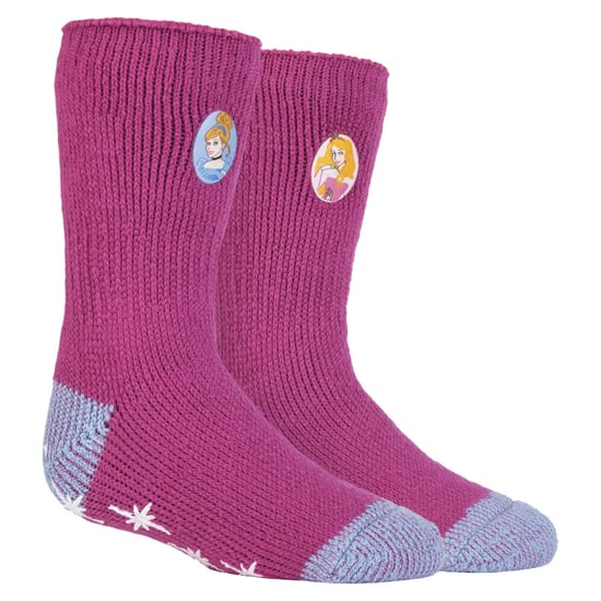 Heat Holders Karakter thermo pantoffelsokken voor kinderen - Disney Prinses - Image 1