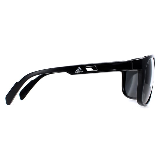 Adidas Oval Mens Shiny Black Contrast Grey SP0011
