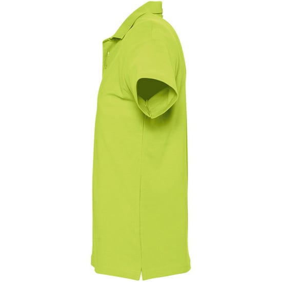 SOLS Heren Lente II Korte Mouw Zwaarlijvig Poloshirt (Appelgroen) - Image 3