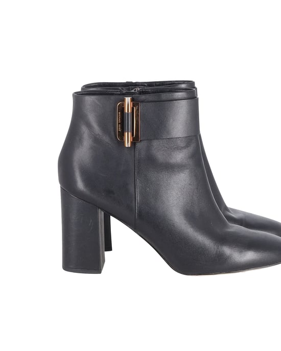 Michael Kors Gloria Ankelstövlar i svart läder - Image 2