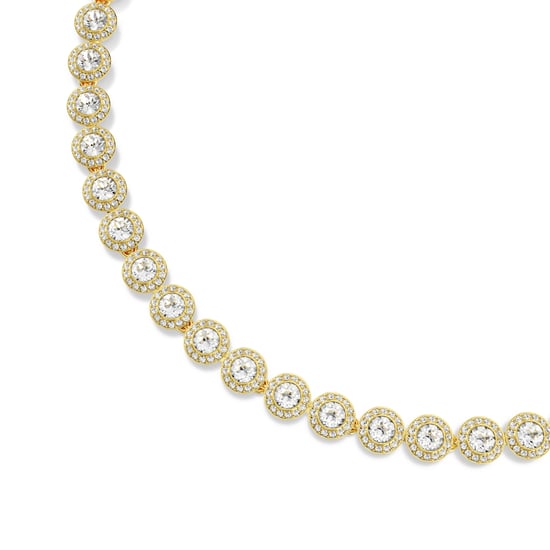 Swarovski 'Una Angelic' Women's Gold Plated Metal Necklace - Gold 5720505 - Image 3