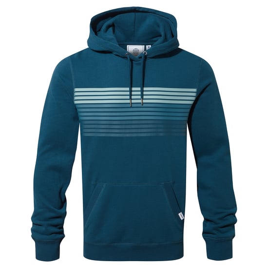 Duxford Mens Overhead Hoody Marine Blue