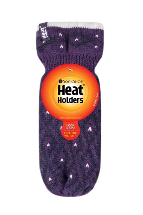 Heat Holders - Fleecefodrade isolerade termiska vintervantar för damer - Image 2