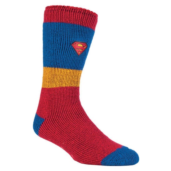Heat Holders - Termiska toffelstrumpor med film- och TV-tema för herrar - Superman - Image 1