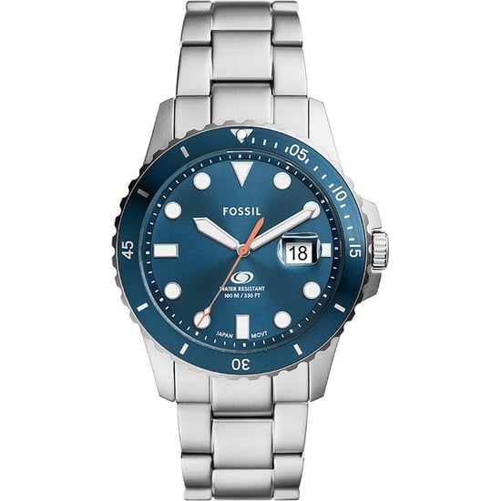 Fossil Fossil Blue Men's Silver Watch FS6050