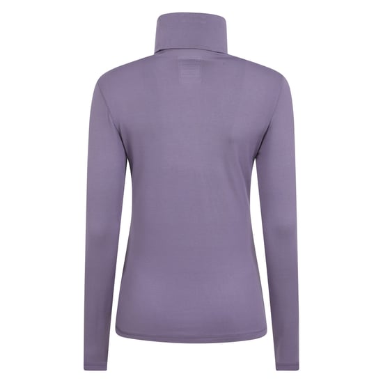 Mountain Warehouse Dames/Dames Keep The Heat Isotherm Roll Neck Basislaag Top (Donker paars) - Image 2