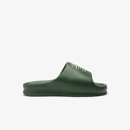 Men's Lacoste Serve 2.0 Sliders in Green