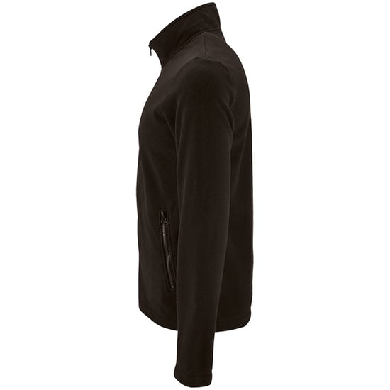 SOLS Heren Normandische Fleece Jas (Zwart) - Image 3