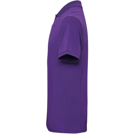 Premier Mens Coolchecker Plus Pique Polo With CoolPlus (Purple)