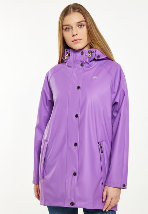 Schmuddelwedda Mackintosh Dames paars - Image 3