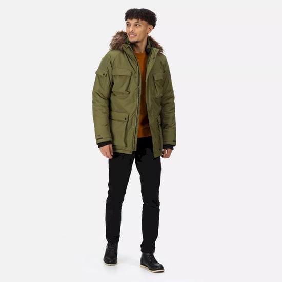 Regatta Mens Aziel Waterproof Parka (Capulet) - Image 5