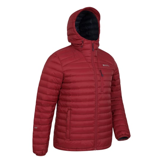 Mountain Warehouse Mens Henry II Extreme Down Filled Padded Jacket (Dark Red)