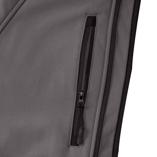 Russell Mens 3 Layer Soft Shell Gilet Jacket (Titanium)