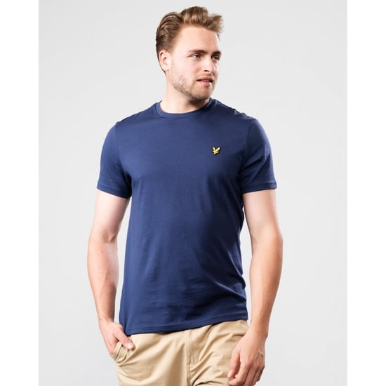 Lyle & Scott Tee SS Plain T-Shirt Blauw - Image 6