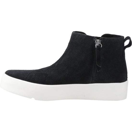 TOMS Verona Mid Leather Svarta stövlar för kvinnor - Image 4