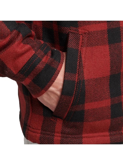 Superdry Rutig Skjorta Med Dragkedja För Män - Image 3