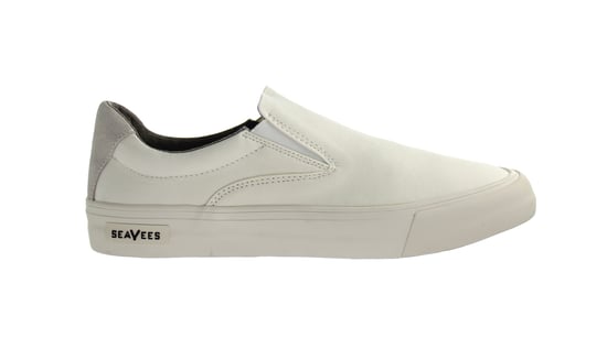 Seavees Hawthrone Slip On Standard Bleach Poplin  Off White Mens Shoes