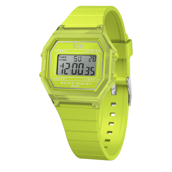 Ice Watch Ice Digit Retro - Green Lime - Clear Child's Green Watch 022890