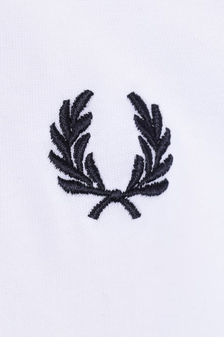 Men's Fred Perry Ringer T-Shirt in White