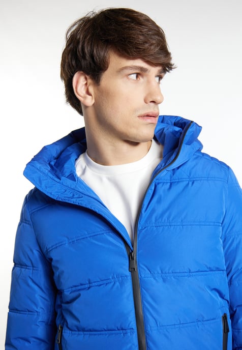 Mo Gewatteerd winterjack Heren blauw - Image 5