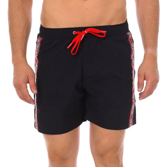 Saona Men's Print Boxer Swimsuit CM-30060-BP - Image 1