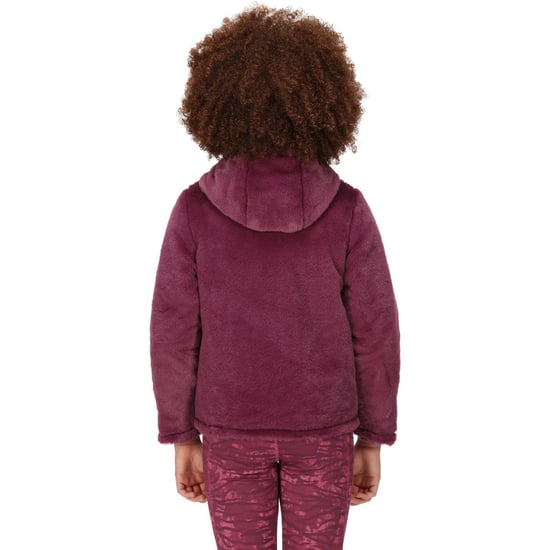 Regatta Girls Spyra III Hooded Reversible Fleece Coat