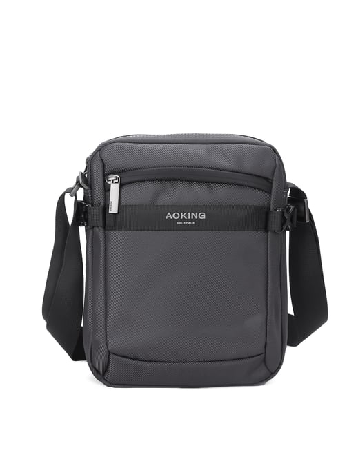 Aoking Shoulder Bag Unisex GREY - Image 1