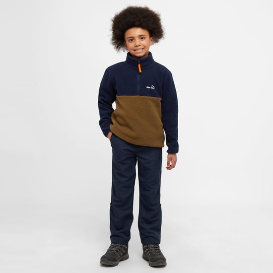 Peter Storm Kids' Borg 1/4-Zip Fleece Mid-layer with Warm, Soft & Cosy Fabric