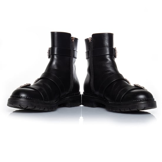 Hank platt smyckespänne ankelboots - Image 5