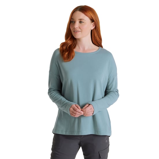 Craghoppers Dames/Dames Forres T-shirt met lange mouwen (Stormy Sea Marl) - Image 3