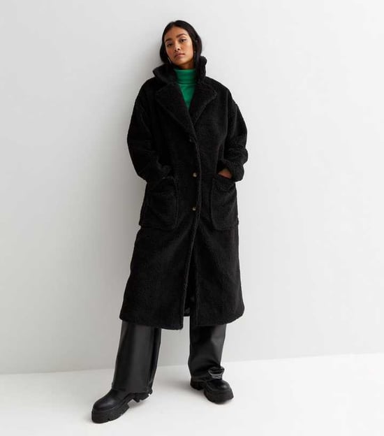 Longline Teddy Coat