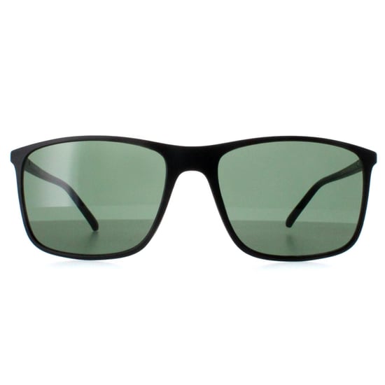 Calvin Klein Rectangle Mens Matte Black Green CK22558S