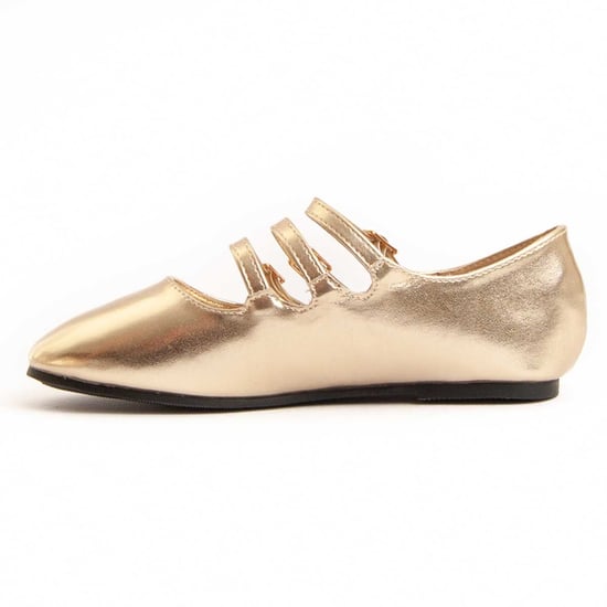 Montevita Ballet Flats Ballekid In Gold