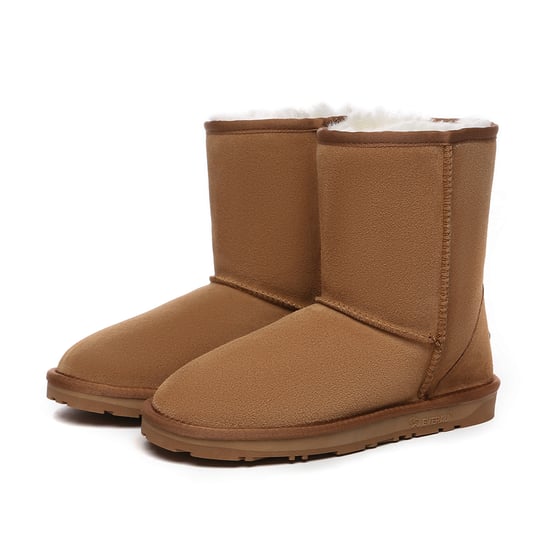 EVER AU Men Kookaburra Short Classic Boots - Chestnut