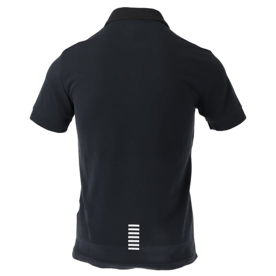 Emporio Armani 7 Polo Blue T-Shirt - Image 2