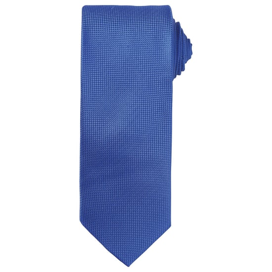 Premier Uniseks Micro Wafel Stropdas voor volwassenen (Koningsblauw) - Image 1